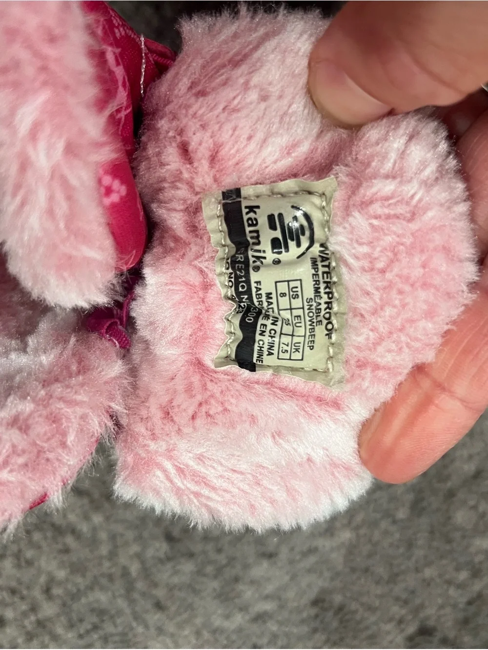 Kamik Pink Kids Snow Boots